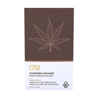 Dark Chocolate Bar (100mg) by OM