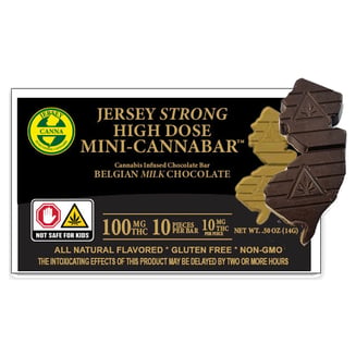 Jersey Strong High Dose Mini-Cannabar™ by Jersey Canna