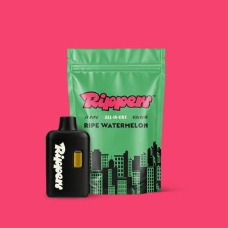 Ripe Watermelon [2000mg] by Rippers Vapes