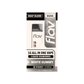 White Gummy Duo Snap Blend by Flav