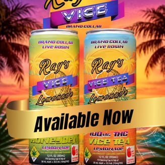 Lemon [12oz] (100mg) by Ray's Lemonade