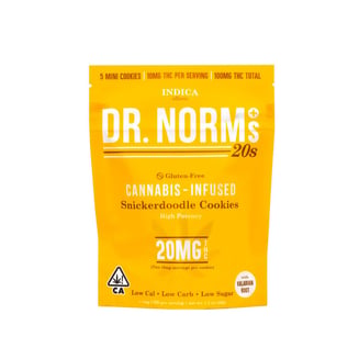Gluten Free Snickerdoodle [5pk] (100mg) by Dr. Norm's