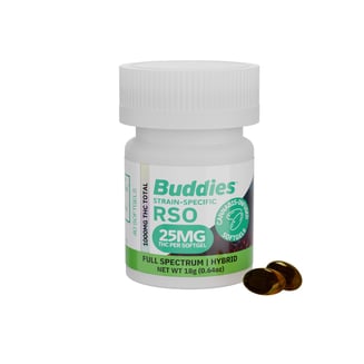 Buddies Brand: 25mg Hybrid [40ct] (1000mg)