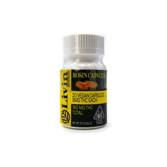 Capsules [20pk] (160mg) by Livin Solventless