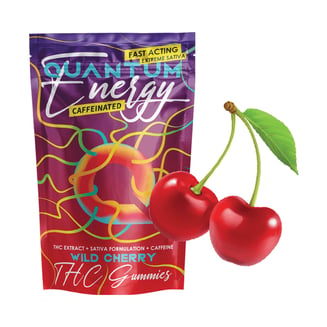 Wild Cherry [10pk] (100mg) by Quantum Energy