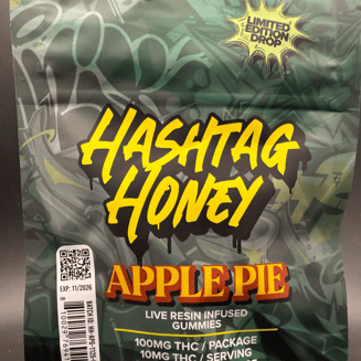Apple Pie [10pk] (100mg) by Hashtag Honey