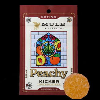 Mule Extracts: Peachy - Sativa (100mg)