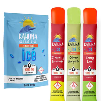 Cannonball Ice Pops [3pk] (30mg THC) by Kahuna