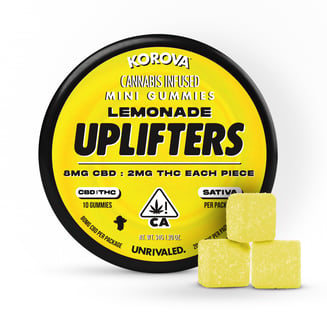 Lemonade Uplifters (80mg CBD/20mg THC) by Korova