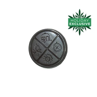 Calming Cranberry Organic Dark Chocolate (10mg) by The Hazy Camper