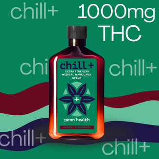 Chill Plus - Strawberry [250ml] [1000mg] by Penn Health