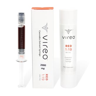 19:1 Red Distillate Vaporization Syringe (GNP) by Vireo