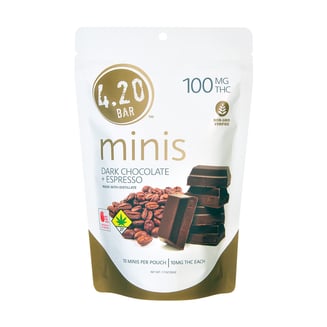 Dark Chocolate + Espresso [10pk] (100mg) by 4.20 Bar
