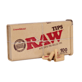 RAW Pre-Rolled Tips Tin [100ct]