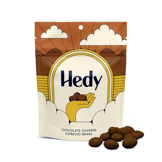 Boosted Chocolate Covered Espresso Beans [5pk] (50mg) by Hedy