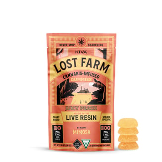Juicy Peach x Mimosa [10pk] (200mg) by Lost Farm