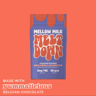 Mellow Milk Chocolate (100mg) by Meltdown