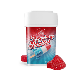 Razzcherry Rocket - Sativa [10pk] (100mg) by Wana