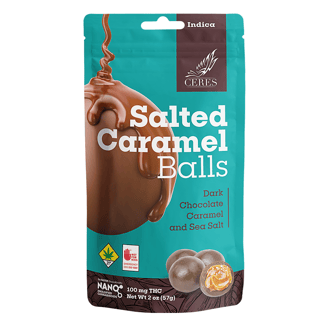 Salted Caramel - Indica [10pk] (100mg) by Ceres