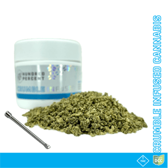 Animal Mints Crumble Infused Garlic Cookies [2.0g] by Hundred Percent Labs