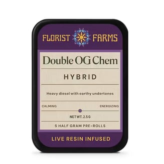 Double OG Chem [.5g] by Florist Farms