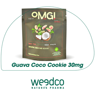 Galleta Guava Coco (150mg) by OMG! - PR