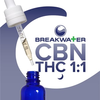1:1 CBN:THC (350mg CBN/350mg THC) by Breakwater
