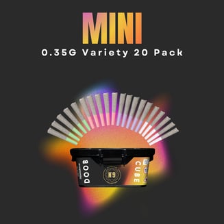 Doob Cube MINI - 20 X .35G Pre-Rolls - 4 Different Strains by No.9 Collection