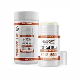 1:1 THC:CBD (50mg) by Dr. Raw Organics