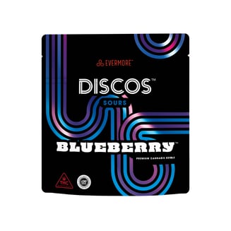 Sour Blueberry [10pk] (100mg) by Discos