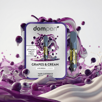dompen: Grapes & Cream