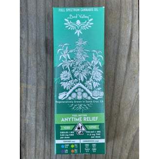 Bird Valley Organics — Anytime Relief