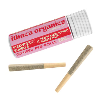Strawberry Bubbles x Peach Maraschino [.75g] by Ithaca Organics