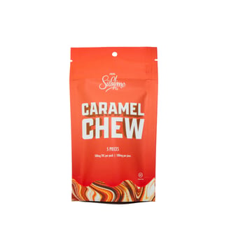 Caramel Chew 5 x 100mg (500mg) by Sublime Brands