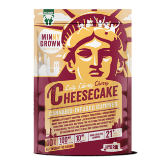 Lady Liberty Cherry Cheesecake [10pk] (100mg) by Minny Grown
