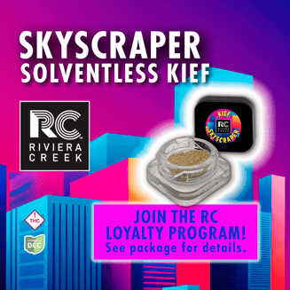 Skyscraper Kief (1g) by Riviera Creek