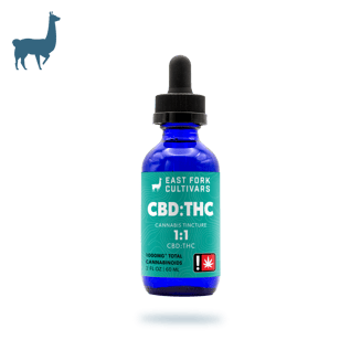 1:1 THC:CBD ACDC Purple Trainwreck [2oz] (500mg CBD/500mg THC) by East Fork Cultivars