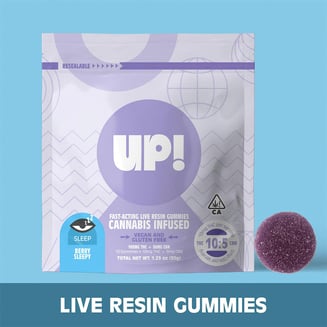 Berry Sleepy [10pk] (100mg THC /50mg CBN) by Up!