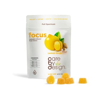 Lemon Ginger "Focus" Gummy by Care By Design