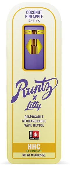 Coconut Pineapple [1000mg] by Litty Carts