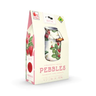 Strawberries 'N Cream [10pk] (100mg) by Pebbles