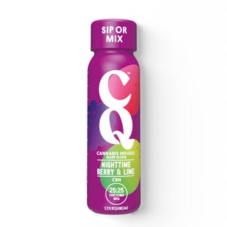 Nighttime Berry Lime [2oz] (25mg THC/25mg CBN) by CQ/Cannabis Quencher