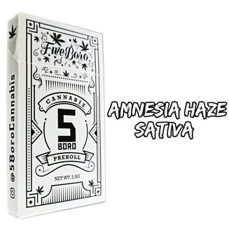 Amnesia Haze [.7g] by 5Boro