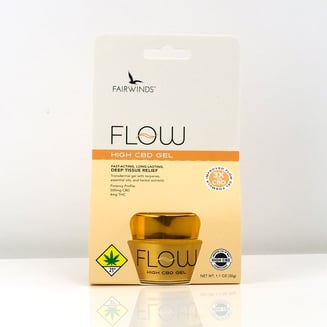 Flow Gel [1.1oz] (500mg CBD/4mg THC)