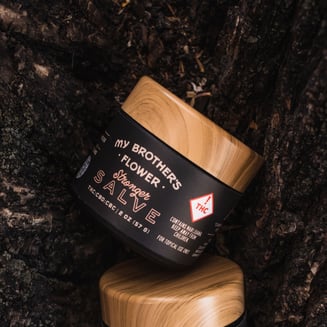 1:1 Stronger Salve (1000mg CBD/1000mg THC) by My Brother's Flower