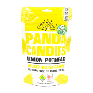 Sour Lemon Pothead [10pk] (100mg) by Hot Sugar