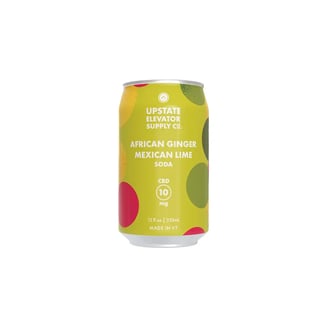 African Ginger & Mexican Lime [1pk] (10mg CBD) by Upstate Elevator Supply Co.