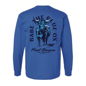 Babe the Blue Ox Blue LS Tee [2XL]