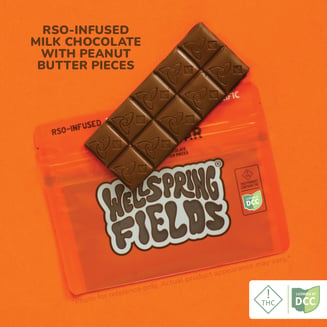 PB Pieces Bar (100mg) by Wellspring Fields
