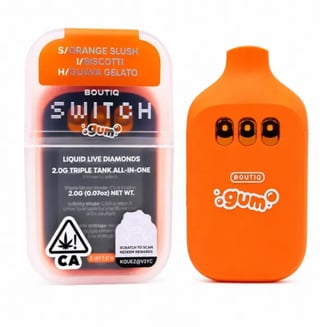BOUTIQ: Orange Slush X Biscotti X Guava Gelato